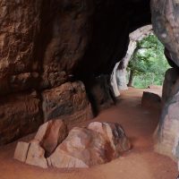 Bhimbetka Caves on Central India tour