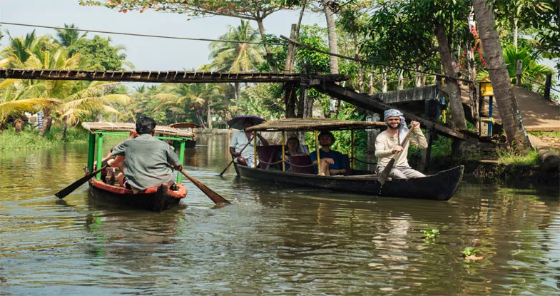 Kayaking in Kerala Image