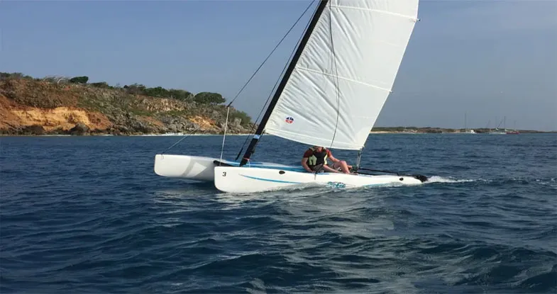 Catamaran Ride in Cochin, Kerala Image