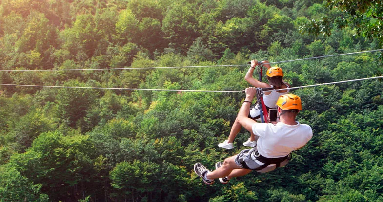 Ziplining in Nepal Image