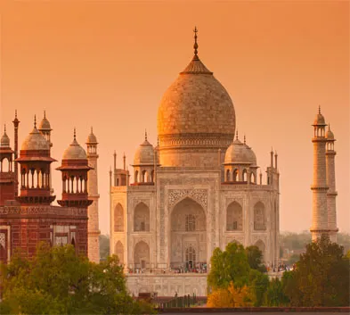 Taj Mahal with Wildlife Safari in Central India