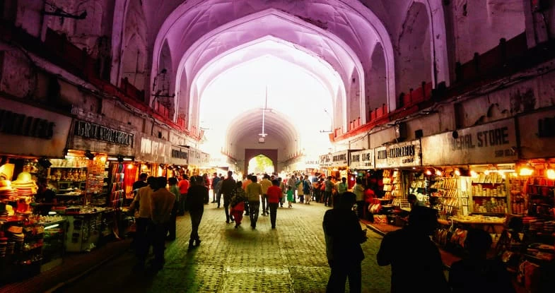 Shopping at Chandni Chowk, Delhi