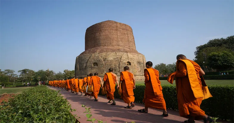 Sanchi Temple in Sarnath, Varanasi